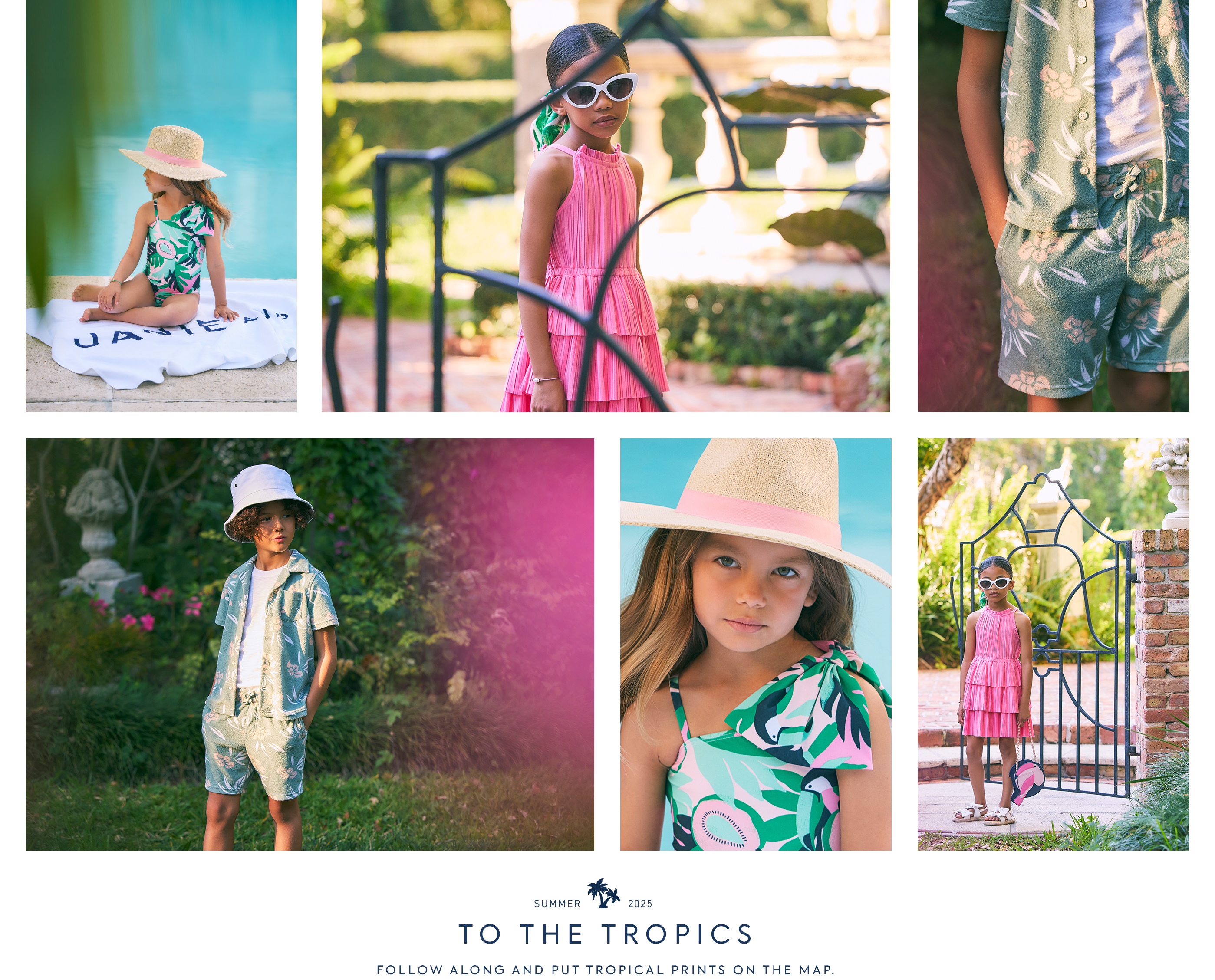Summer 2025: To the Tropics. Shop the newest collection.
