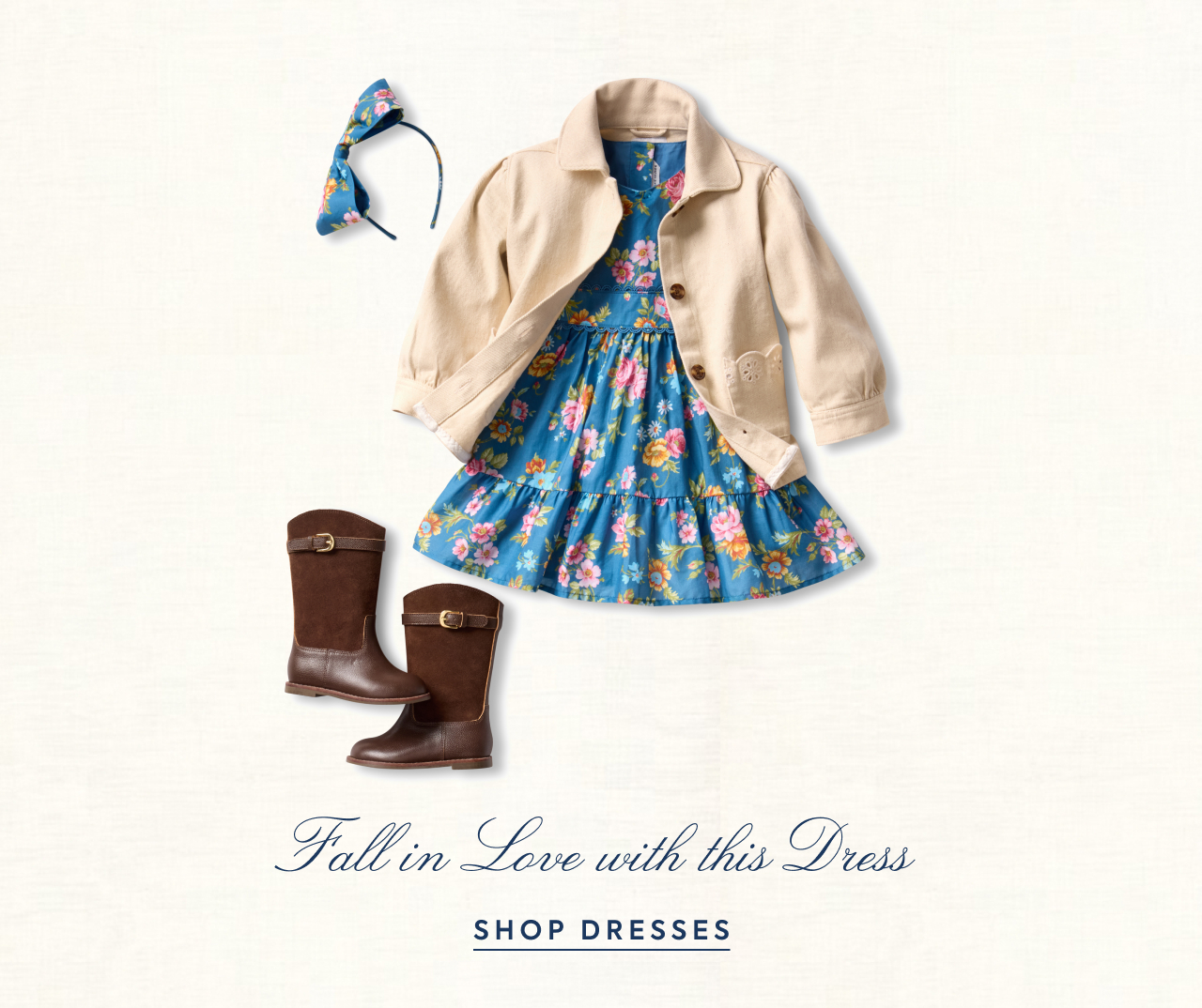 Shop dresses.