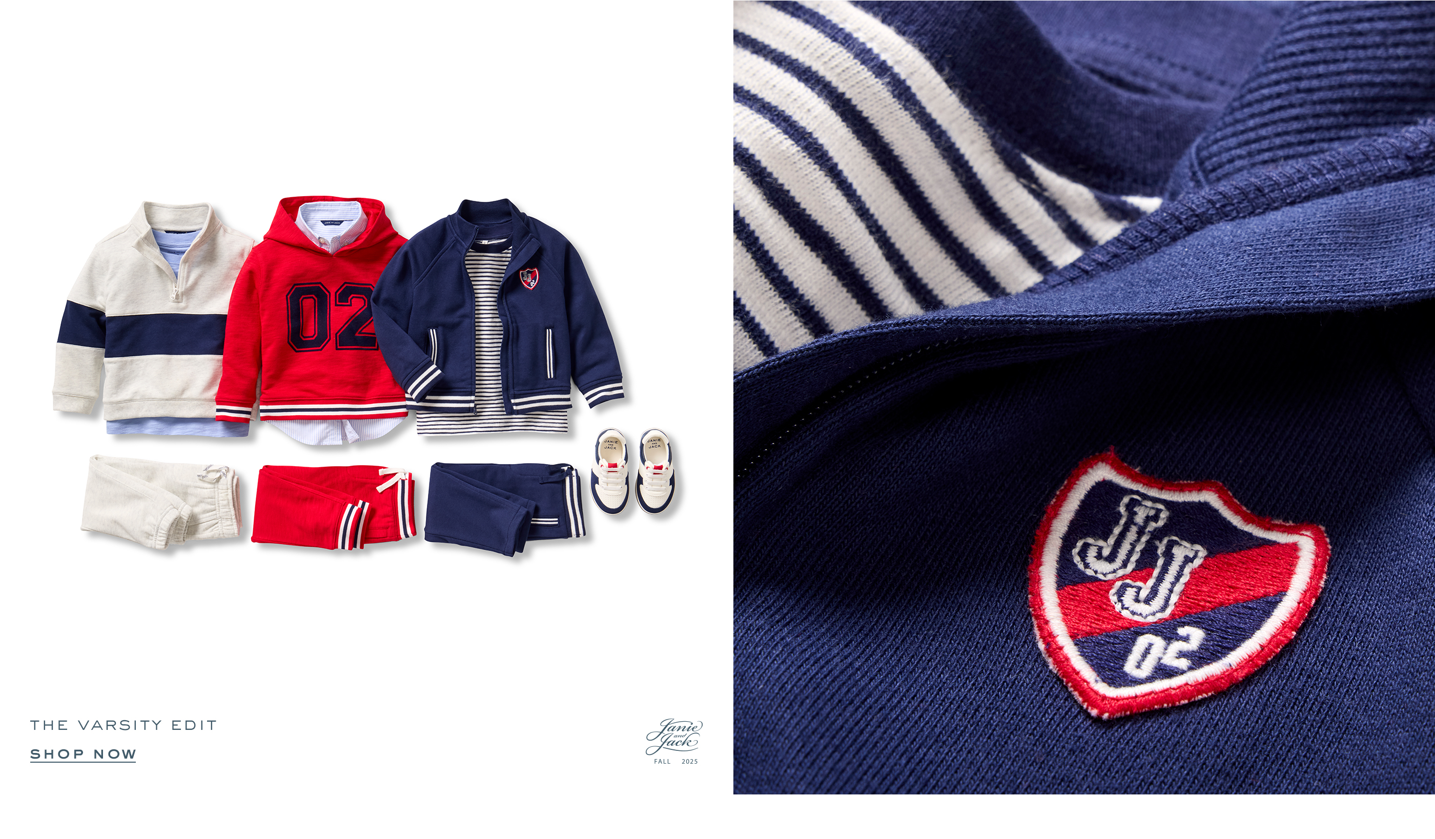 Shop The Varsity Edit for Boys.