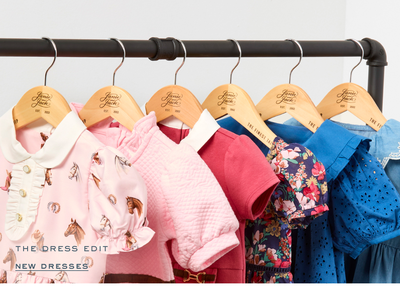 Shop dresses.
