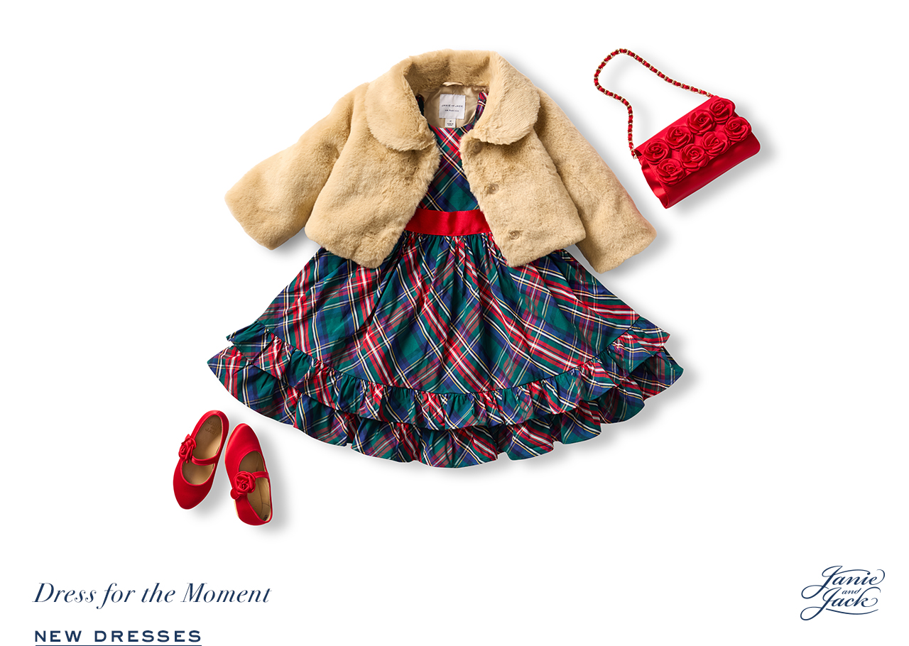 Shop dresses.
