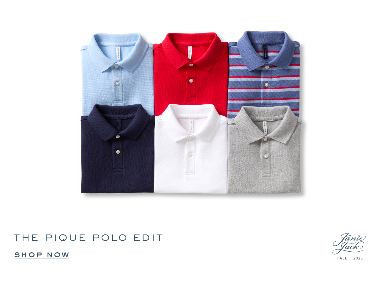 Shop polos for boys.